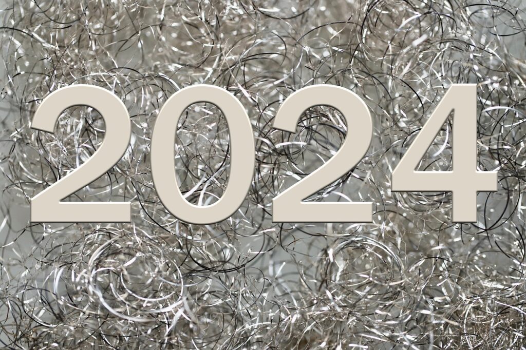 Neujahr, 2024, Jahresbeginn, Silvester